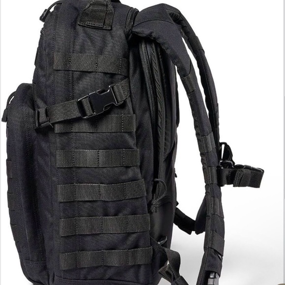 Tactical Black Backpack - Picture 3 of 5